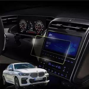 [셀러에이드]BMW X6 G06 전용 네비게이션 보호필름 확장형필름 풀커버필름