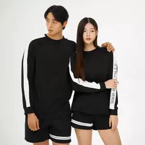 벤디스 서퍼에디션 커플 래쉬가드 남여공용 상의 C279 - C279_블랙_공용 2307204 J