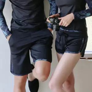 벤디스 여자 남자 커플 비치팬츠 세트 드로잉 A517 - 블랙 2307205 J