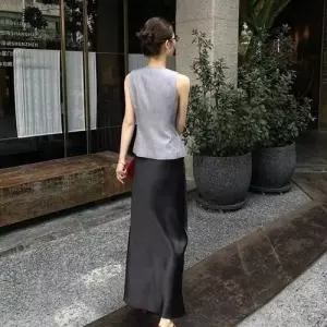 치마 회색 여성용 오피스룩 조끼 럭셔리 세트 핏예쁜 정장세트 인기1