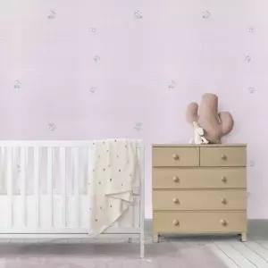 셀프 인테리어 접착식 실크벽지 50cm 10m 핑크 3D 입체 꽃무늬 결로방지 단열벽지