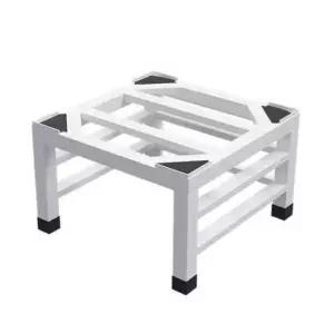 드럼세탁기 건조기받침대 고정프레임 강화선반 브라켓 진동방지 높이조절 수납정리 안전지지대