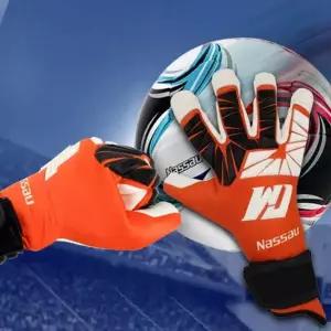 낫소 축구 골키퍼 장갑 엘리트 오렌지 10호 1P 타이트핏 글러브