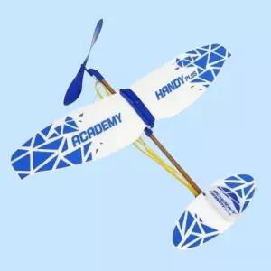 과학 완구 글라이더 고무동력기 DIY 초급용 조립 키트 색상랜덤 1P 실험 비행기 세트