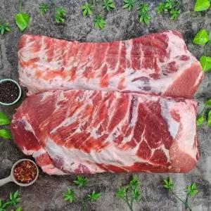 돼지 스페어립 1.8KG부터2.4KG까지 수입돼지고기 등갈비 스페어립 돼지갈비 캠핑고기