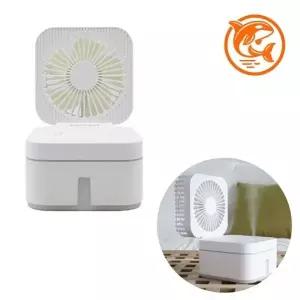 ( )오피스 미니 가습기 조명 선풍기 공간 활용 다기능 에어케어