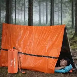 ( )초경량 1인용텐트 휴대용 방수 비상 재난 백팩킹 텐트