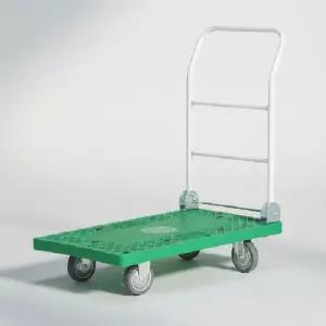 무소음 접이식 핸드카트 소형 이동식 손수레 구루마 적재용 밀차 2개입