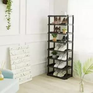 ( )정리대 코너 슈즈랙 8단 현관 조립식 신발장 다단 플라스틱