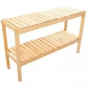 ( )2단 정리대 원목 현관 벤치 나무 신발장