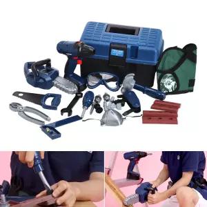 남아 기술자 역할놀이 사회성발달 공구박스세트 어린이 소품 유아용 정비사