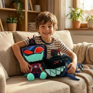 건프라 마감재 세트해즈빈 호텔 봉제 인형 재미있는 애니메이션 관련 상품 팬 정교한 데스크탑 친구를 선물