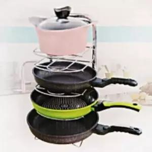 ( )프라이팬정리대 냄비뚜껑받침 5단 거치대 후라이팬