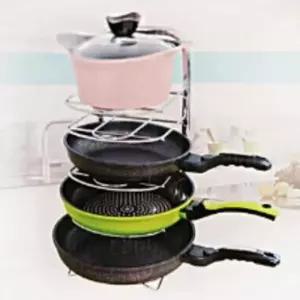 ( )프라이팬정리대 냄비뚜껑받침 5단 거치대 후라이팬