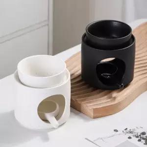 세라믹 오일 버너 향 거치대 촛대 다기능 미디움 발향기 테라피 아로마 아로마램프 미니