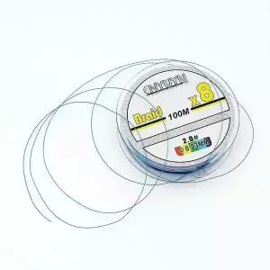 [RIZPICK]고강도 8합사 낚시줄 2호 100M 원투 루어 강도높은 캐스팅용