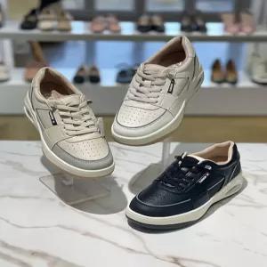 [앙세르]소가죽 키높이 통굽 밴딩끈 스니커즈 ANS26W99FP