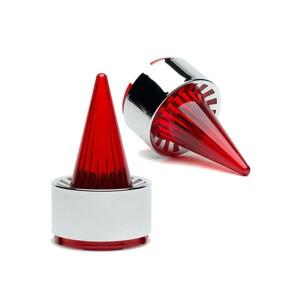 HD 헤리티지  로드 킹 바이크 오토바이 프레임 바디 부품, 후방 방향 지시등 렌즈, 서해안 로켓 라이트 커