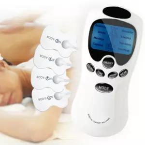 국산 저주파 마사지기 무선 미세전류 휴대용 EMS 목 어깨 발 다리 자극기 치료기