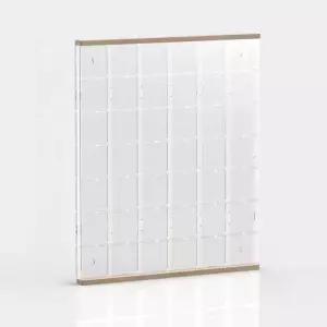 아크릴 코인거치대 수집 받침대 메달 기념주화 투명