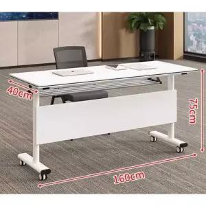 폴딩 접이식 테이블 사각 교육 회의 행사 간이 책상