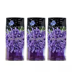 에어후레쉬 젤로포트 아로마 라벤더 120g x 3개 방향제 실내용 차량용