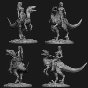 디오라마용 바위 모형체중계 송진 피규어 모델 빌딩 키트, 드래곤 미조립 및 디오라마 3D 54mm