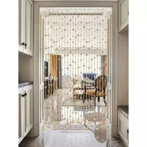 비즈발 구슬발 비즈커텐 현관 거실 커튼 분할 침실 실 장식 스트링 에스티