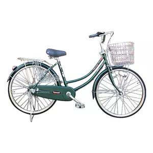 빈티지 자전거 여성용 일본풍 바구니 클래식 마트용 시티바이크 레트로 숙녀용