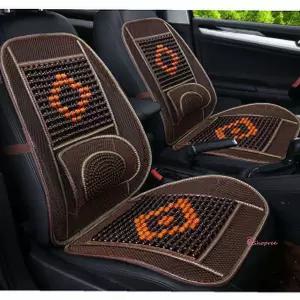 쿨린더시트차량용 메쉬 자동차 대나무 브라운 등받이tuv325