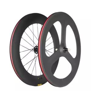 카본 88림 자전거 휠셋 바퀴 88mm 유광 클린져 픽시