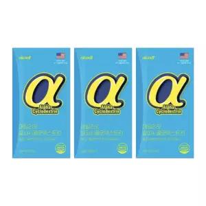 알파씨디 시디 분말 가루 파우더 스틱 중년 여성 알파시클로덱스트린 레몬맛 3개 MJ