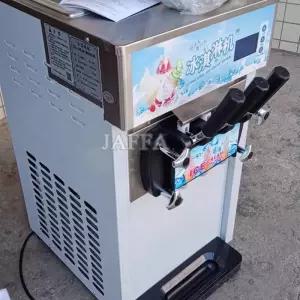 상업용 소프트 제조기 새 제품 (요구르트 우유 물 초콜릿 재료용) LCD 디스플레이