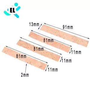 4 개/몫 다른 크기 클라리넷 코르크 조인트 시트 Saxophones 악기 액세서리 칼림바 마림바