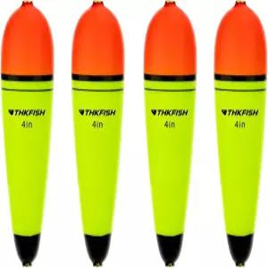 THKFISH 슬립 밥버스 바다 낚시 메기 위한 EVA-슬라이더-밥버스 코르크 출시 민물고기 4PCS 4인치 6인치