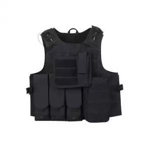 전술 택티컬 조끼 블랙 생존용 서바이벌 vPd1+9Pcn