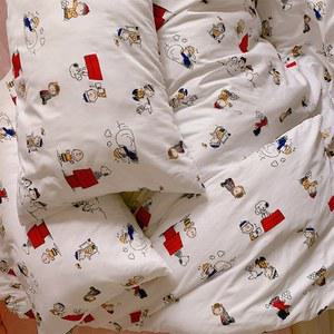 사계절 캐릭터 침구 세트 낮잠이불 이불커버교체 부드럽고 쇼파용 생일 차박용