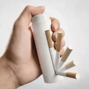 자동 담배케이스 담배 파우치 홀더 디스펜서 원통 원터치 여자 선물