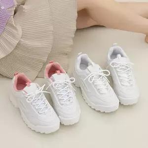 국내제작) 티안나는 5cm키높이 속굽 쿠션 어글리 운동화