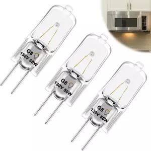 WB08X10051 GE 오버레인지 전자레인지 후드용 전구 130V 50W G8 할로겐 주방 오버 스토브 오븐 라이트