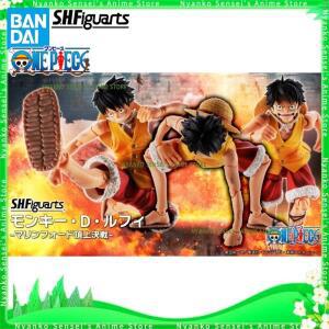 반다이 SHF 원피스 마린포드 서밋 워 15cm 액션 모델 트렌디 장난감 인형 선물 취미 수집품