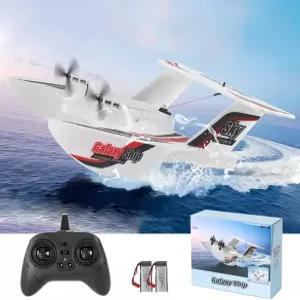 수상 육상 및 공중을 위한 GoolRC RC 비행기 3CH 원격 제어 상륙용 트리피비안 항공기 6축 자이로 배터리