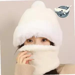 방한 마스크 후드모자 털목도리 귀 보호 기능성