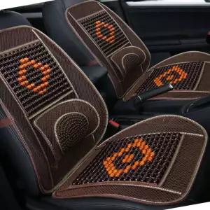 돈스텔 브라운 자동차 시트 등받이 차량용지압등받이