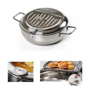 기름배출 인덕션 올스텐 온도계 튀김냄비 인기 오래쓰는 가정용튀김기 바삭한 추천