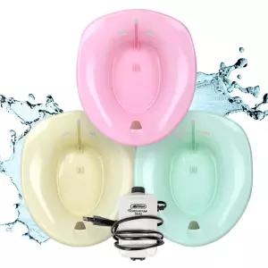 현대 버블식 온욕 좌욕기 변기 대야 출산전후 임산부 산후조리 V