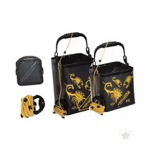 낚시 접이식 물통 그물망 살림망 휴대용 보관통 낚시용품 야외활동 물고기 보관