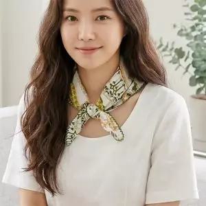 [애슬릿] 대형 손수건 아사 면 100 단체 답례품 쁘띠 스카프 이집트 패턴 등산 가제 국내 생산