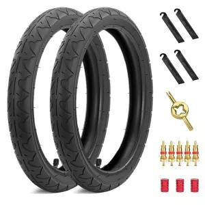 후면 16×1.75/2.125 타이어 및 튜브 16×1.75/47-305 유모차 장착 BOB 혁명 Se Pro Flex 조깅 듀얼리