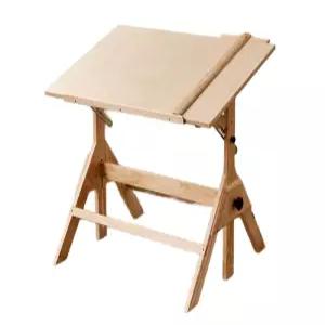 제도책상 드로잉 테이블 제도판 각도조절 나무상판 작업대 제도 보드 그림 미대